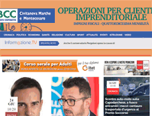 Tablet Screenshot of informazione.tv