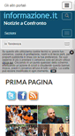 Mobile Screenshot of informazione.it